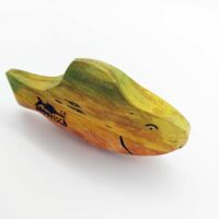 Sägefisch Holzspielzeug Karpfen 03, Fisch, Holzigur Karpfen, Karl der Karpfen, Karpfen Holzfischc