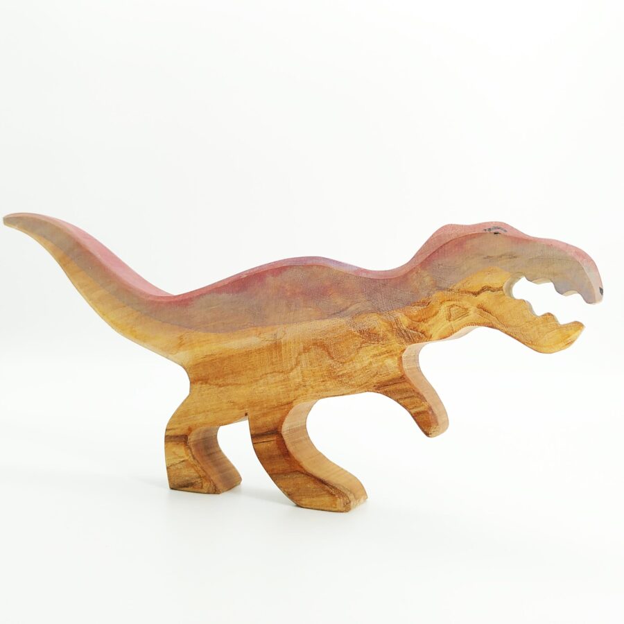 Sägefisch Holzspielzeug T-Rex 03, Dino, Großer T-Rex, Holzfigur T-Rex, Sägefisch Dino, Sägefisch T-Rex, T-Rex