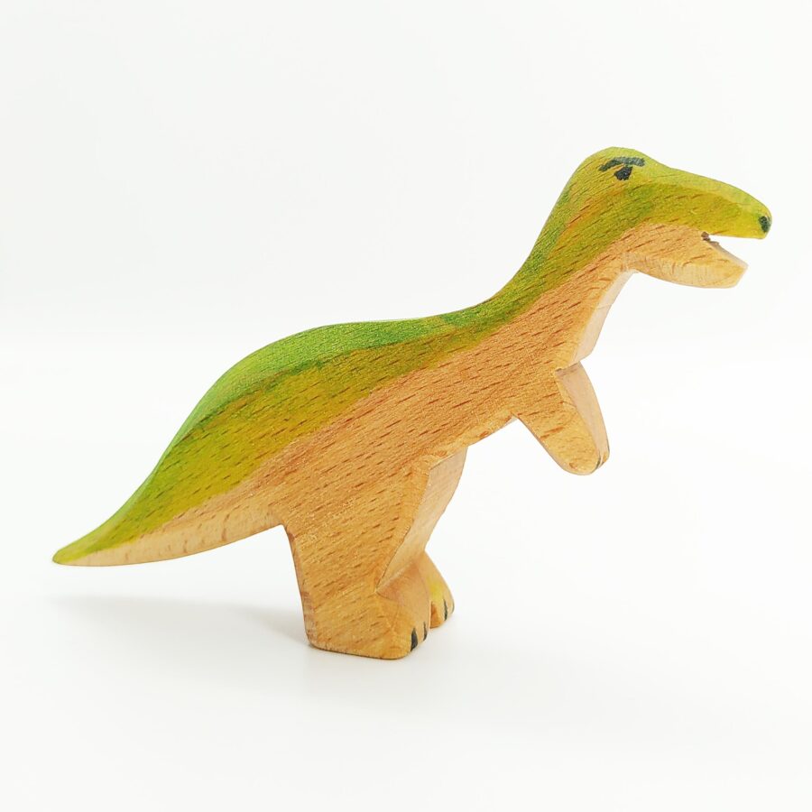 Sägefisch Holzspielzeug T-Rex klein 01, Dino, Holzfigur T-Rex, kleiner T-Rex, Sägefisch Dino, Sägefisch T-Rex, Sägefisch Tyranno, T-Rex, Tyranno