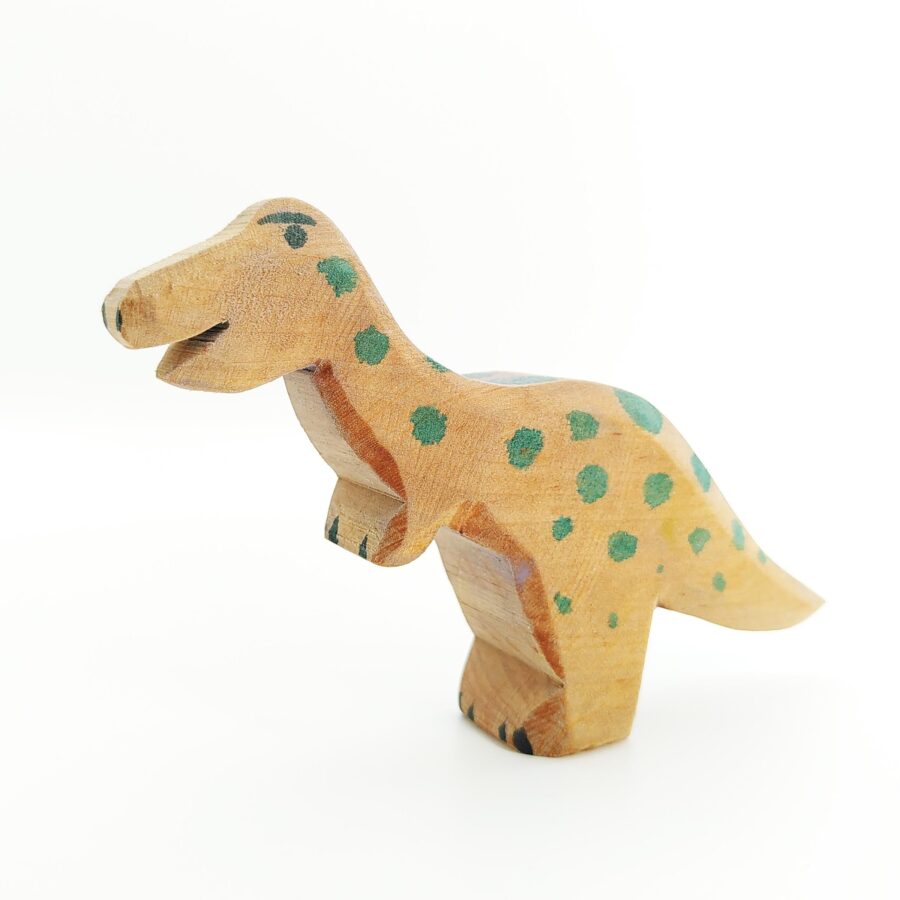 Sägefisch Holzspielzeug T-Rex klein 03, Dino, Holzfigur T-Rex, kleiner T-Rex, Sägefisch Dino, Sägefisch T-Rex, Sägefisch Tyranno, T-Rex, Tyranno