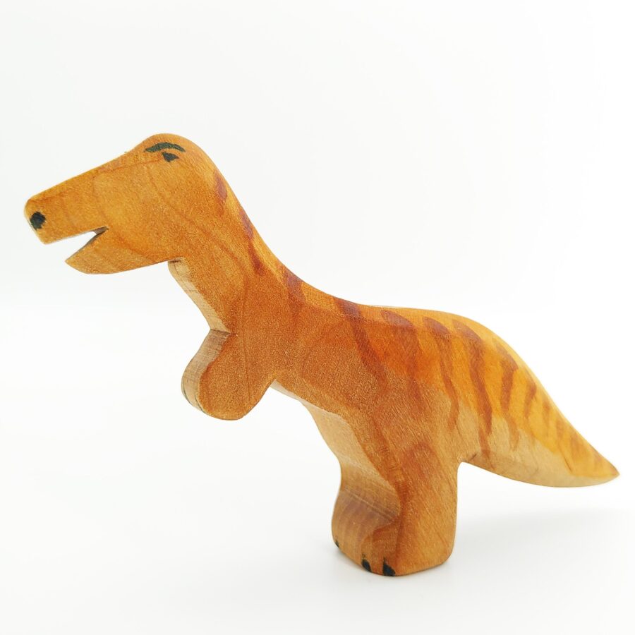Sägefisch Holzspielzeug T-Rex klein 05, Dino, Holzfigur T-Rex, kleiner T-Rex, Sägefisch Dino, Sägefisch T-Rex, Sägefisch Tyranno, T-Rex, Tyranno