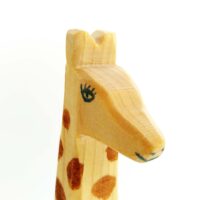 Sägefisch Holzspielzeug Giraffe gross 03, Gasira die große Giraffe, Giraffe Gasira, Holzfigur Giraffe, Sägefisch Giraffe