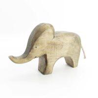 Sägefisch Holzspielzeug Elefant mittel 02, Elefant, Elefant Sekou, Holzfigur Elefant, kleiner Elefant, Sägefisch Elefant