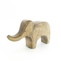 Sägefisch Holzspielzeug Elefant klein 01, Elefant, Elefant Jim, Holzfigur Elefant, kleiner Elefant, Sägefisch Elefant